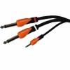 Bespeco SLYMSJ500 Cavo Mini Jack Stereo 2 Jack Mono