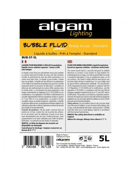 BUB-ST-5L Bubble Liquid 5L