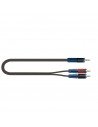 RKSA/150-1 Minijack Stereo/2 RCA Maschio