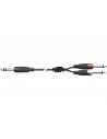 SX/4-5K Cavo Jack Stereo/2 Jack Mono
