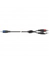 SX /40-3K Stereo-Miniklinkenkabel / 2 Cinch-Stecker