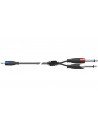 SX/30-3K Cavo Minijack Stereo/2 Jack Mono