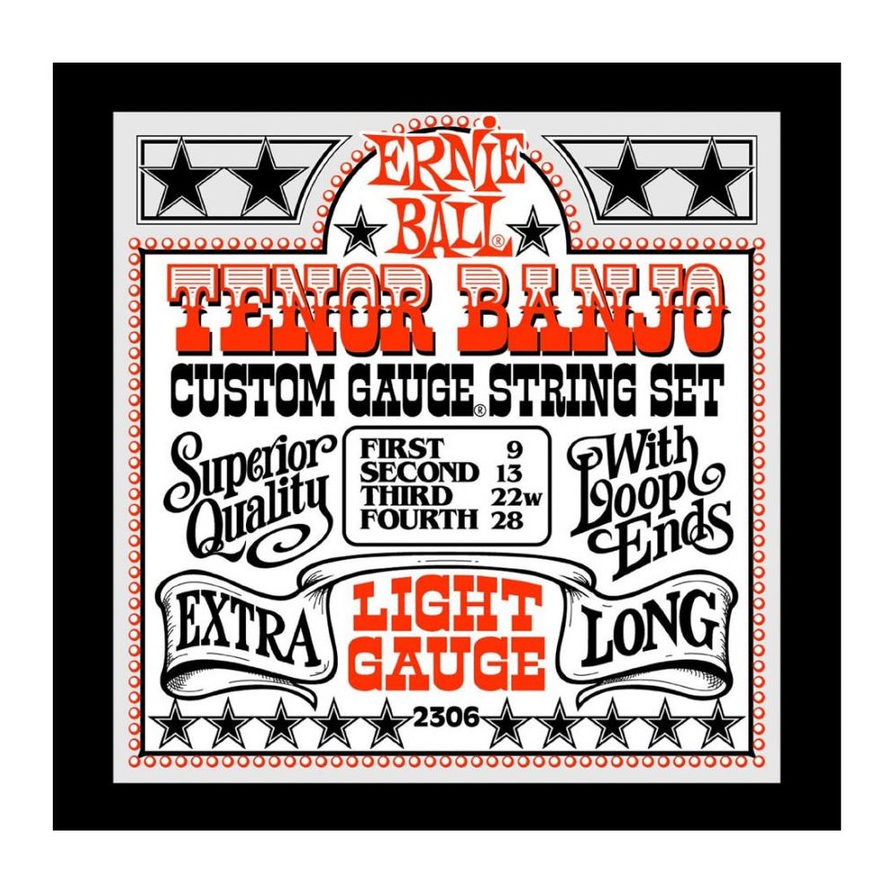 Ernie Ball 2306 - Tenor Banjo Light