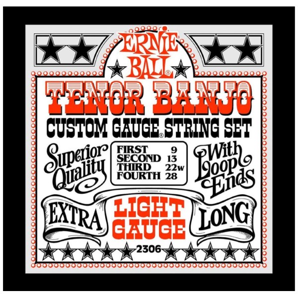 Ernie Ball 2306 - Tenor Banjo Light