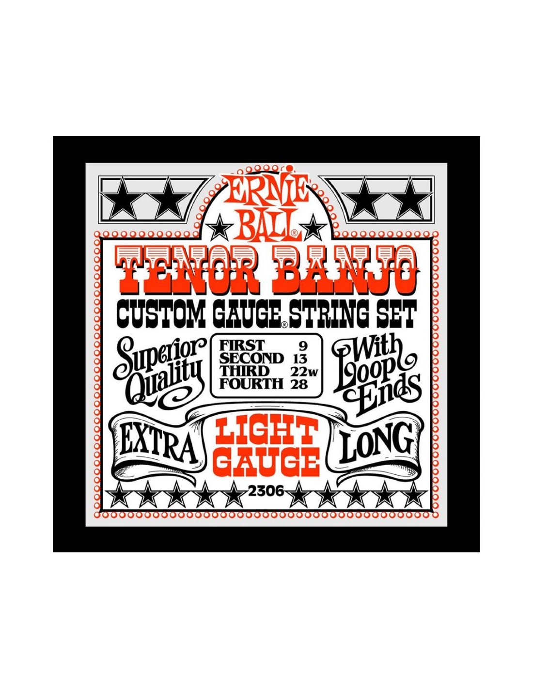 Ernie Ball 2306 - Tenor Banjo Light