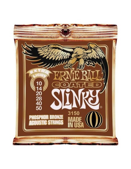 Ernie Ball 3150 - Extra Light Coated Slinky 10-50