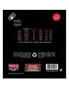 Cordes pour guitare électrique F50LM Focus 10-52, jeu de 6