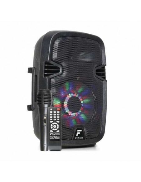 Fenton FT8LED Sistema Portatile con Radiomicrofono e Bluetooth
