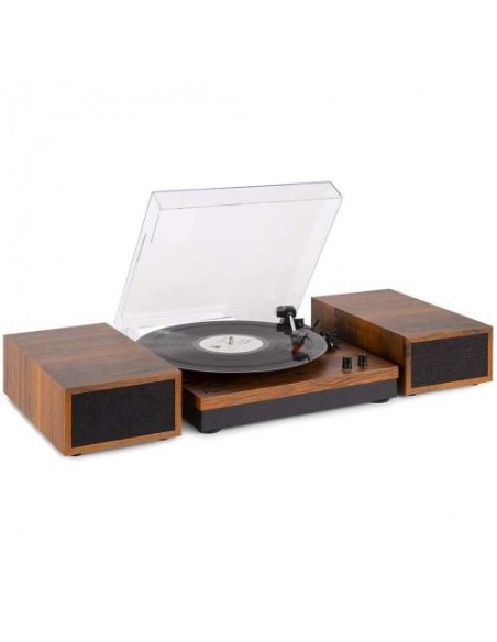 Fenton RP165 Record Player+SP. BT Wood