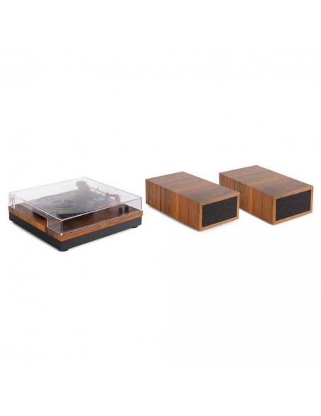 Fenton RP165 Record Player+SP. BT Wood
