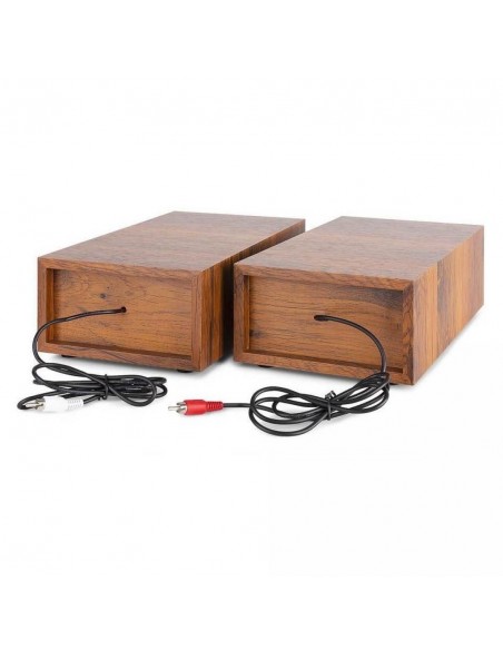 Fenton RP165 Record Player+SP. BT Wood