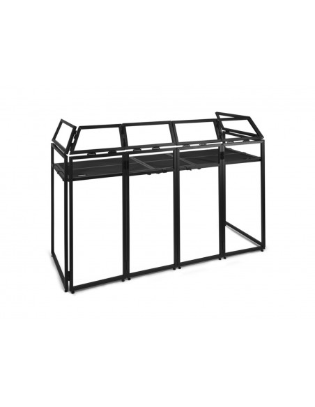 VONYX Db5 Pro Dj booth pieghevole in alluminio Large 2.0m