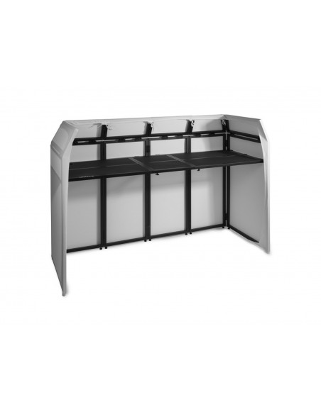 VONYX Db5 Pro Dj booth pieghevole in alluminio Large 2.0m