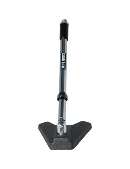 Quik Lok A/114 CH Asta Corta con Base in Acciaio