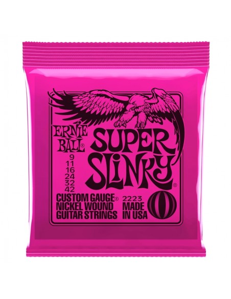 Ernie Ball 2223 Nickel Wound Super Slinky 9-42