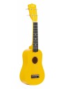 Ukulélé Soprano De Salvo UKSYE Jaune avec Housse