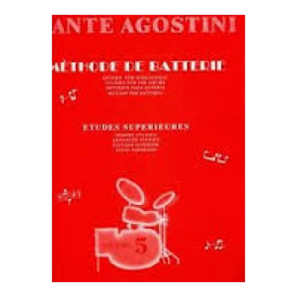 Dante Agostini Metodo per batteria Vol.5