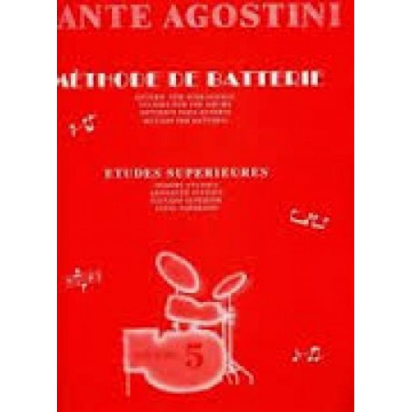 Dante Agostini Metodo per batteria Vol.5