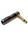 G/30 Jack Mono 6.3 Angled 90° Metal Grey