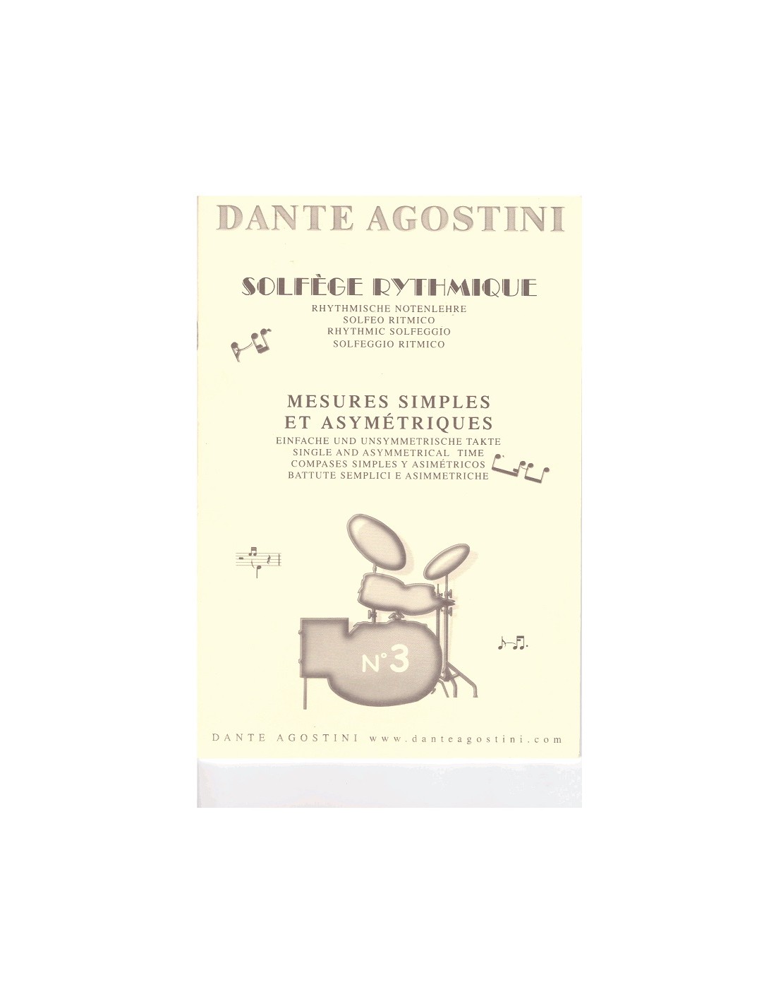 Dante Agostini - Solfeggio Ritmico 3