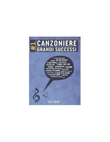 Canzoniere Grandi Successi n°1