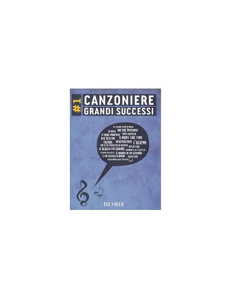 Canzoniere Grandi Successi n°1