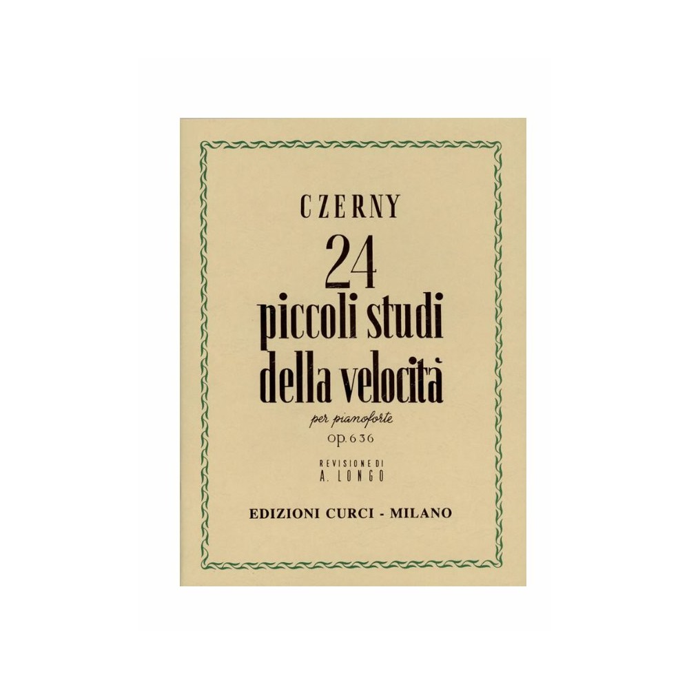 Czerny Carl - 24 Piccoli Studi Della...