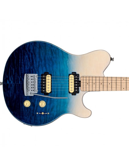 Axis Quilted Maple Top Spectrum Blau