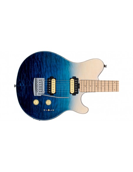 Axis Quilted Maple Top Spectrum Blau