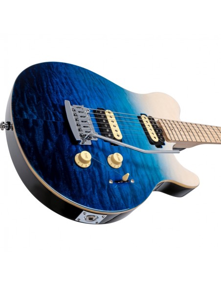 Axis Quilted Maple Top Spectrum Blau