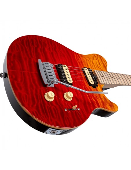 Axis Quilted Maple Top Spectrum Blue