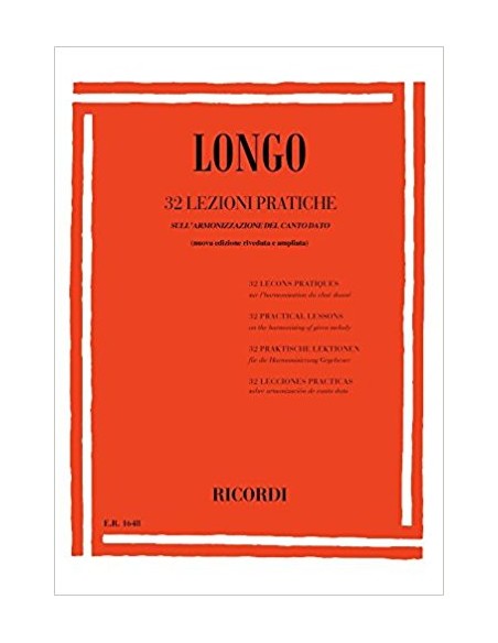 Longo - 32 Lezioni pratiche di canto