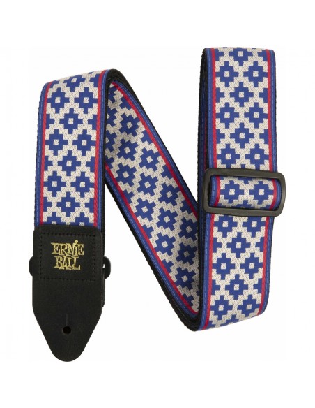 5336 Blaues Crux-Jacquardband