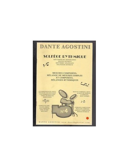 Dante Agostini - Solfeggio Ritmico 4