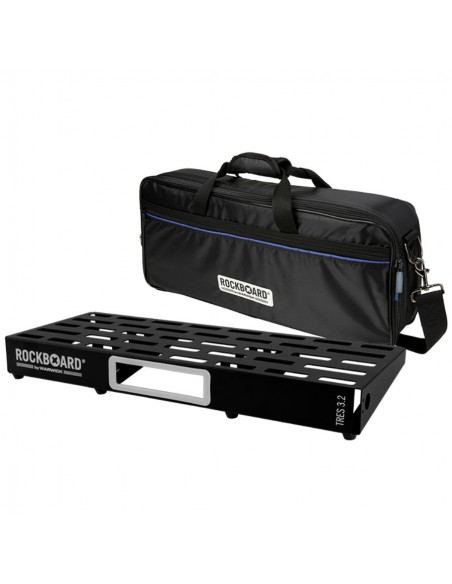 ROCKBOARD RBO B 3.2 TRES B Pedalboard with Gig Bag (59,8x23,4 cm)