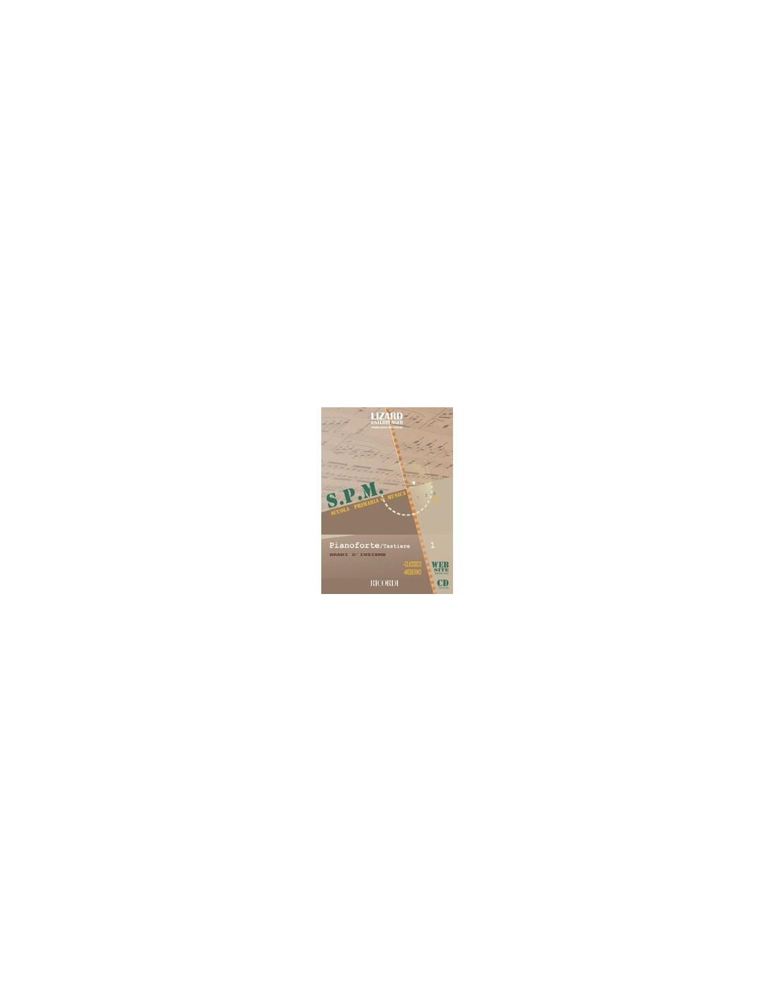 Lizard SPM - Pianoforte Tastiere 1 Brani d'insieme