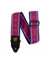 5330 Royal Flush Red Jacquard Strap