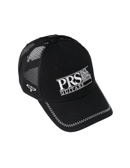 Casquette avec logo de camionneur et logo en bloc blanc