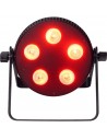 Algam Lighting SLIMPAR-510-QUAD Proiettore Par LED 5 x 10W RGBW