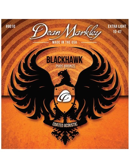 Dean Markley BlackHawk 10-47 Coated Acustica
