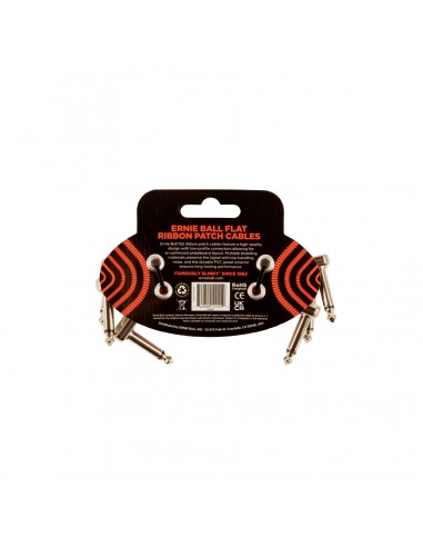 6401 Flachband-Patchkabel, Rot, 3...