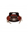 Cable de conexión plano de cinta 6401, rojo, 3", paquete de 3