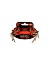 6401 Flachband-Patchkabel, Rot, 3 Zoll, 3er-Pack