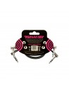 6405 Flat Ribbon Stereo Patch Cable 30.48cm 2-Pk