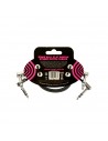 6405 Flat Ribbon Stereo Patch Cable 30.48cm 2-Pk