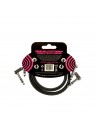 6406 Flat Ribbon Stereo Patch Cable 60,96cm 2-Pk
