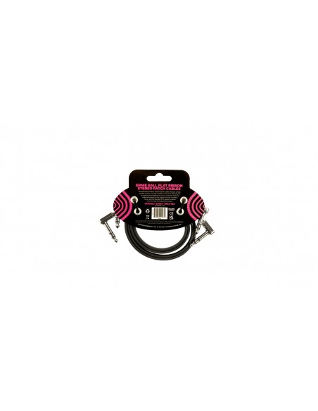 6406 Flachband-Stereo-Patchkabel 24" 2er-Pack
