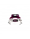 Ernie Ball 6386 Flat Ribbon Patch Cable White 30.48cm 3Pk