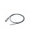 Proel BULK220LU2 mono jack cable cannon male 2 meters