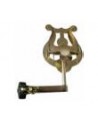 Samba Letturino per trombone a pinza dorato
